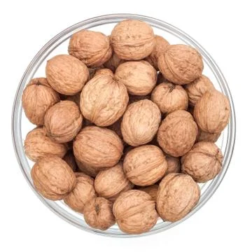 Bowl with nuts Stock Photos