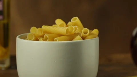 A Bowl of Pasta Stock Footage 86128846