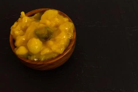 Bowl of piccalilli Stock Photos