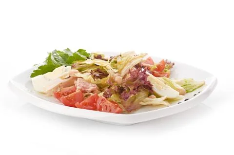 Bowl of salad Stock Photos