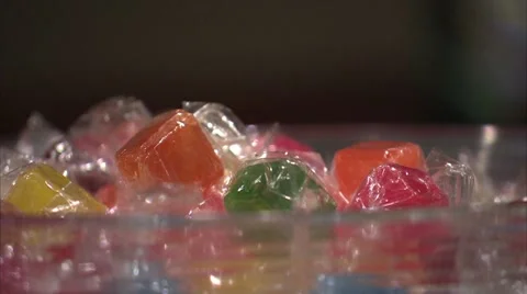 BOWL OF SWEETS Stock-Footage 7135833