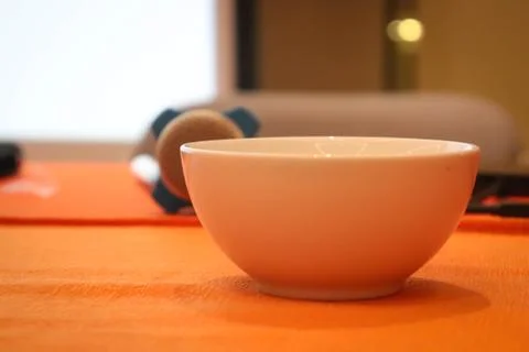 Bowl on the table close up - Image 写真素材