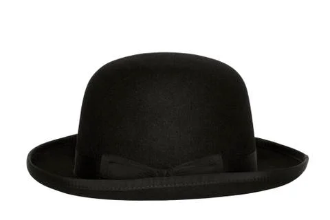 Bowler hat with clipping path Stock-Fotos
