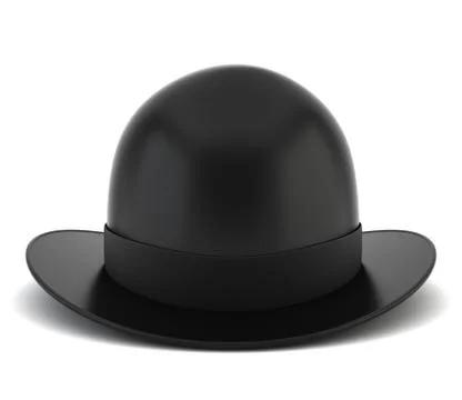 Bowler hat Stock Illustration