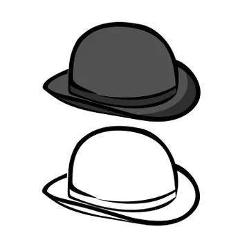 Bowler Hat Stock Illustration