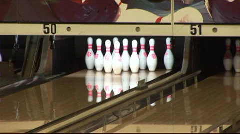 Bowling 3 Stock-Footage 886997