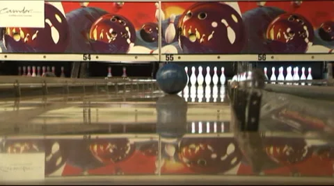 Bowling 5 库存影片 888799