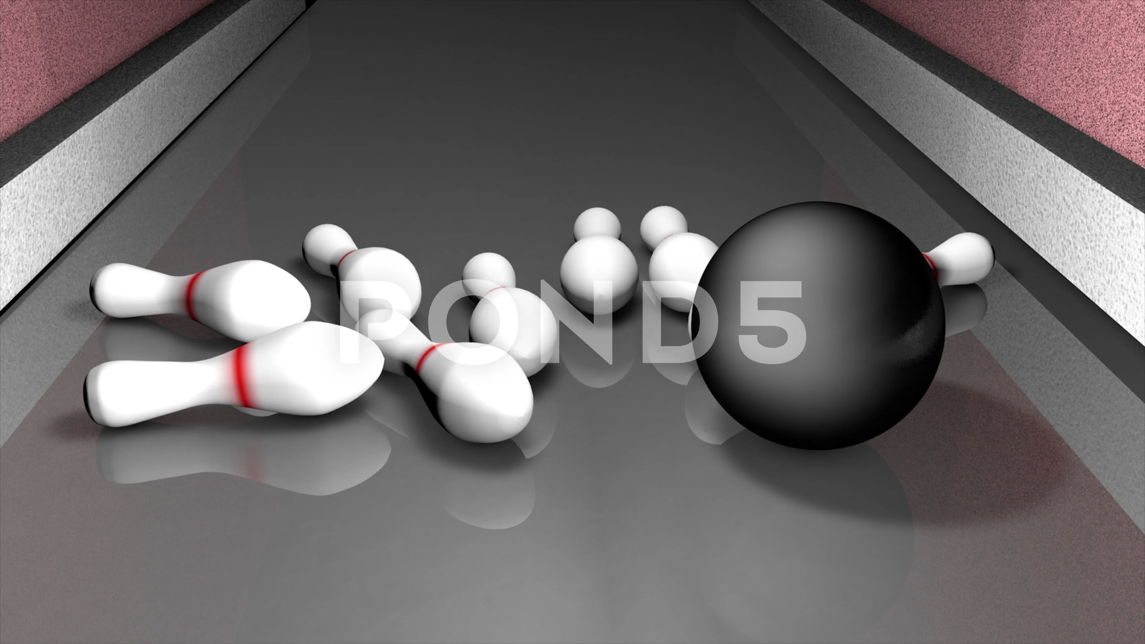 Bowling Animation Strike