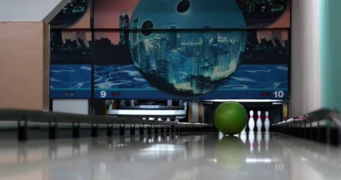 Bowling arena.  Stock Footage 269169188