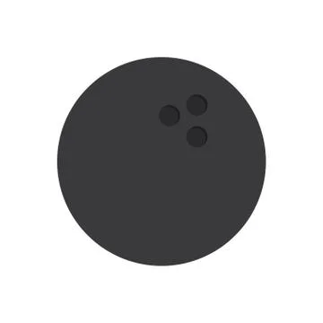 Bowling Ball icon Illustrazione stock