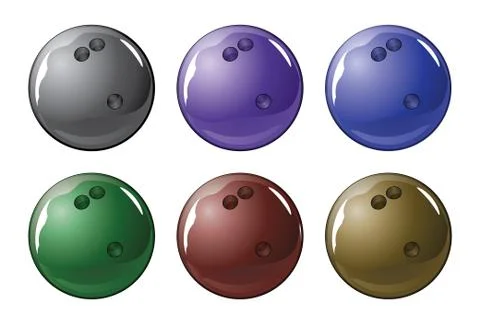 Bowling Ball Illustrazione stock