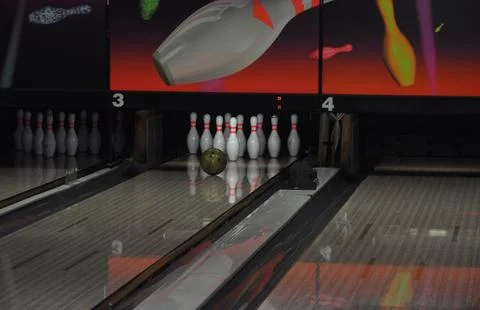 Bowling ball 스톡 사진