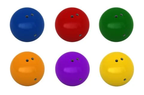 Bowling balls Stock Illustration