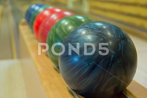 Bowling balls Stock Photos