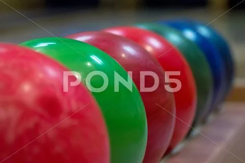 Bowling balls Stock Photos