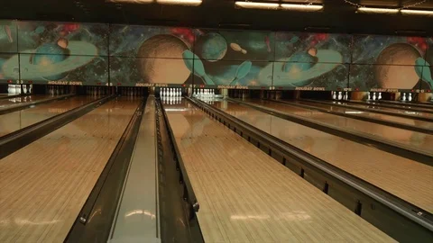 Bowling Off the Bumpers Video stock 79776128