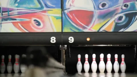 Bowling Stock Footage