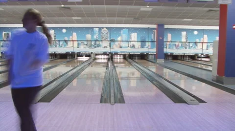 Bowling Stock Footage 1103243