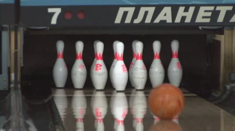 Bowling Stock Footage 1103330