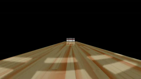 Bowling game with alpha channel Stock-Footage 228396