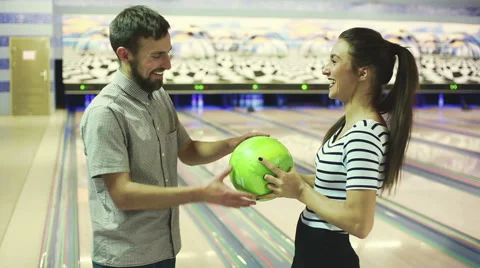 Bowling game Stock Footage 44264021