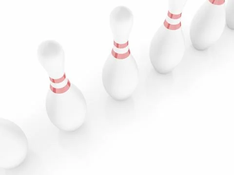 Bowling Game Stock Illustration