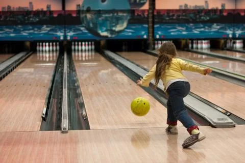Bowling game Stock Photos