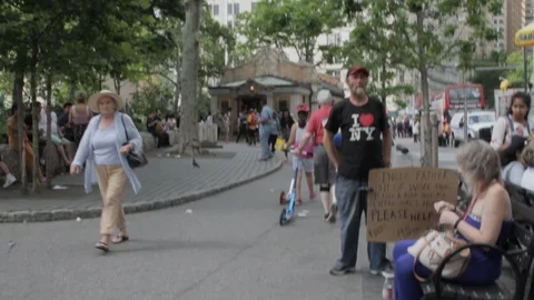 Bowling Green in Manhattan 動画素材 106536553