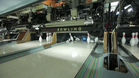 Bowling hit full hd 스톡 동영상 74608737