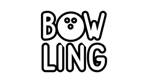 Bowling icon animation Stock Footage 152642930