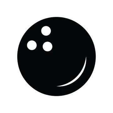 The bowling icon Stock Illustration