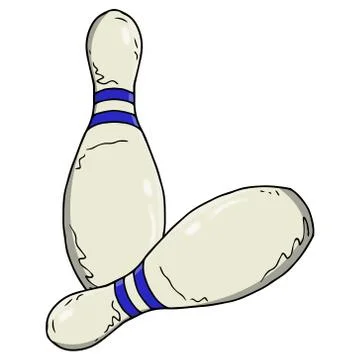 Bowling icon. Stock Illustration