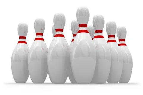 Bowling Stock Illustration