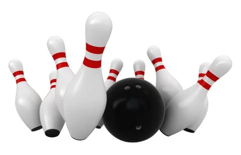 Bowling Stock Illustration