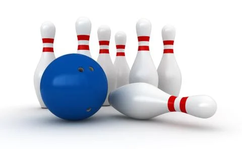 Bowling Stock Illustration