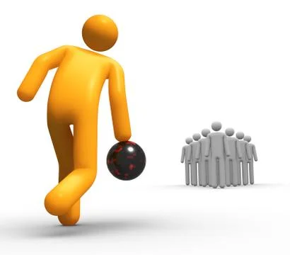 Bowling Stock Illustration