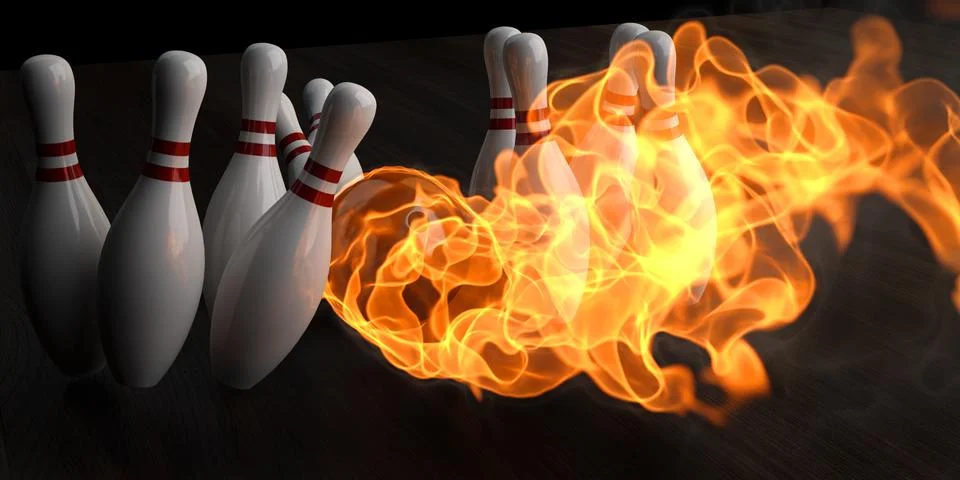 Bowling Illustrazione stock