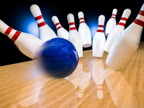 Bowling Illustrazione stock