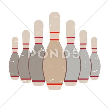 Bowling Stock Illustration
