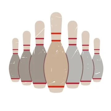 Bowling Stock Illustration