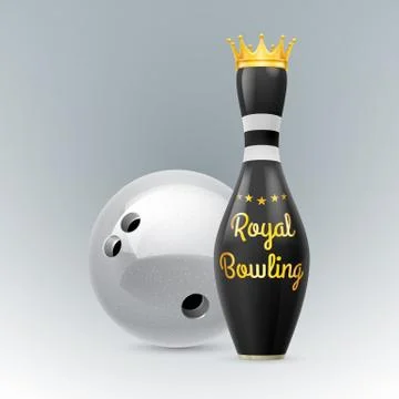 Bowling Illustrazione stock