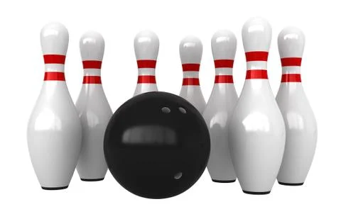 Bowling Stock Illustration