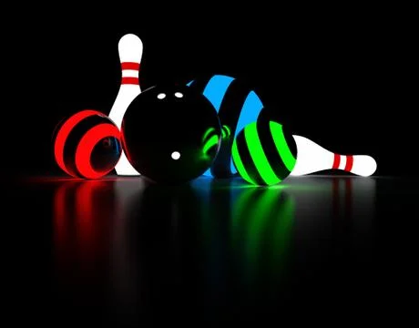 Bowling Stock Illustration