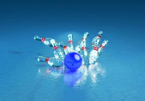 Bowling Stock Illustration