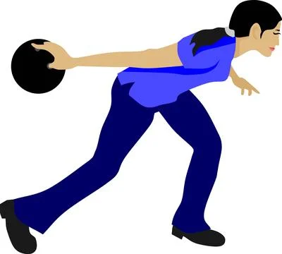 Bowling Stock Illustration