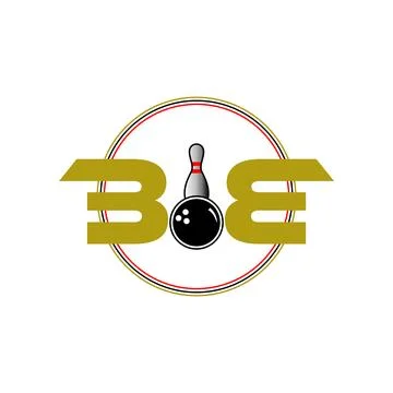 Bowling logo Stock Illustration