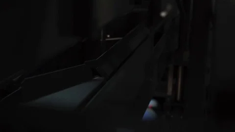 Bowling machine behind Stock Footage 99044313