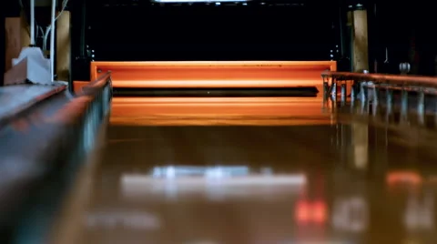 Bowling machine putting pins Stock Footage 68813050