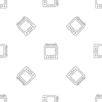 Bowling panel pattern seamless vector Stock Illustration