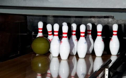 Bowling Foto stock